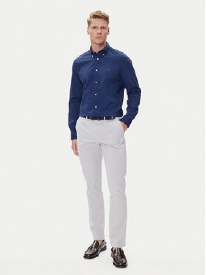 Tommy Hilfiger Koszula MW0MW37550 Granatowy Regular Fit