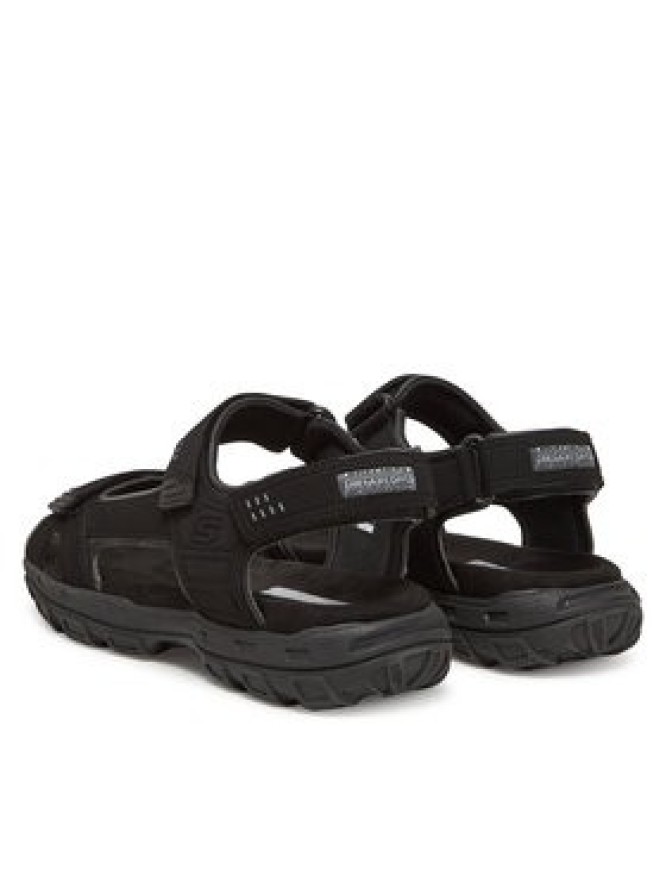 Skechers Sandały Garver-Louden 64487/BLK Czarny