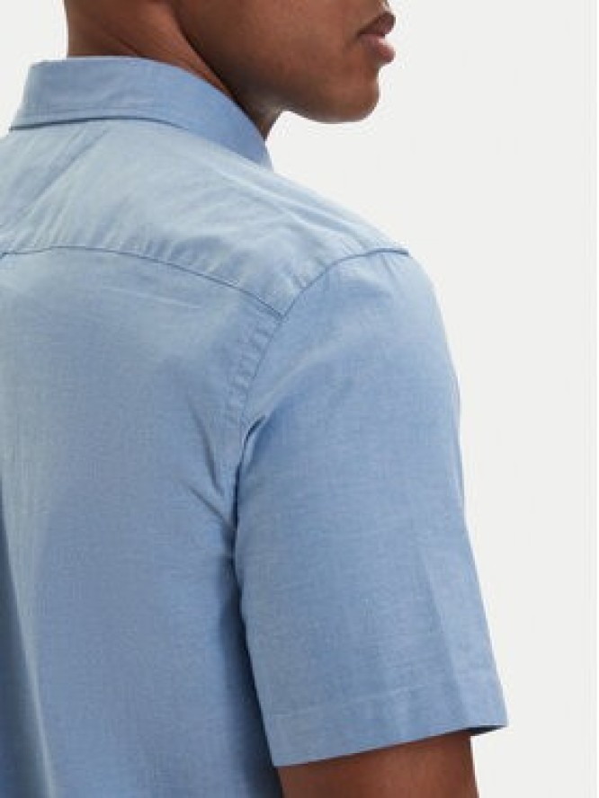 Tommy Hilfiger Koszula MW0MW42285 Niebieski jasny Regular Fit