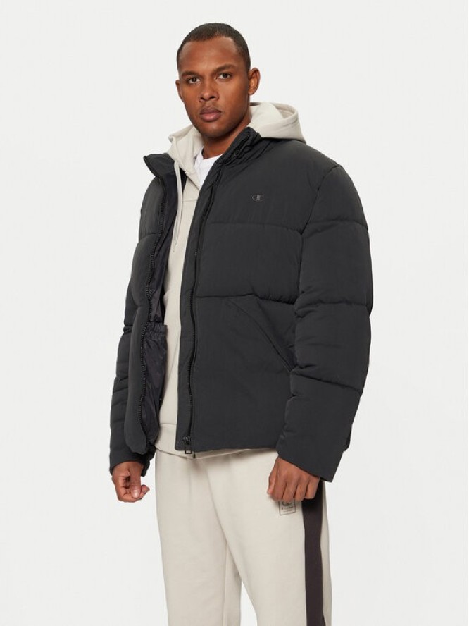 Champion Kurtka zimowa 220348 Czarny Regular Fit