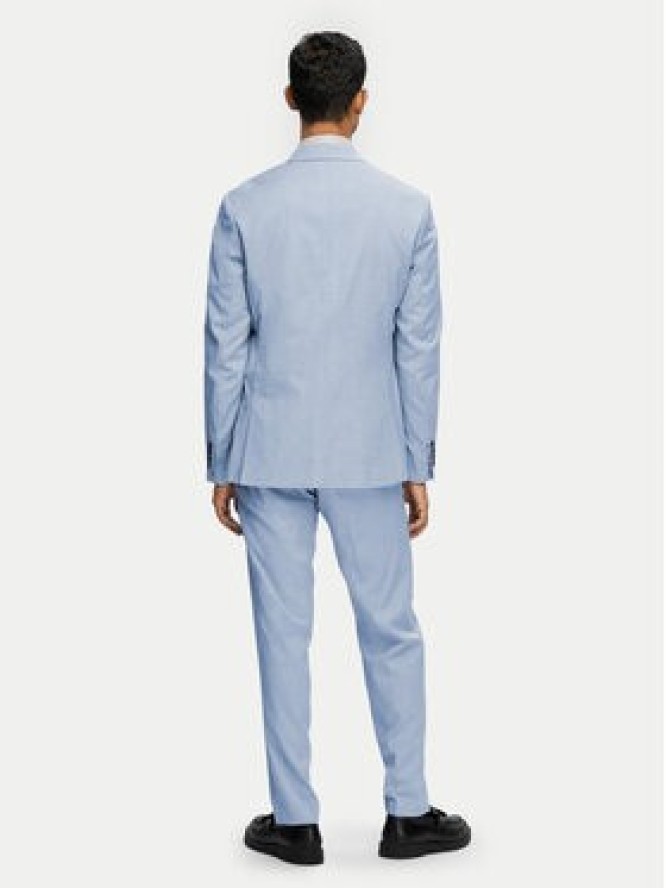 Selected Homme Marynarka 16092418 Błękitny Slim Fit