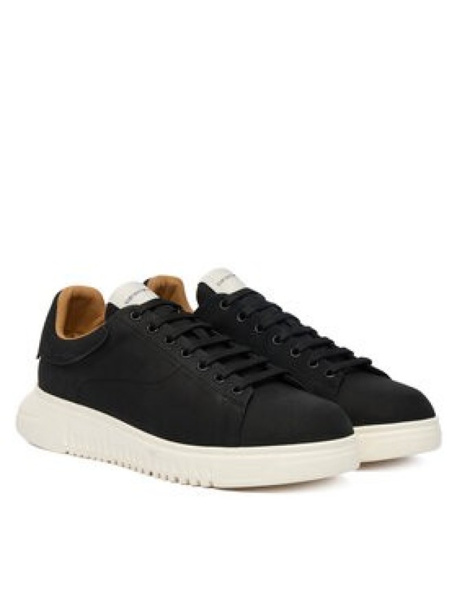 Emporio Armani Sneakersy EM003663 AF19998 UC001 Czarny