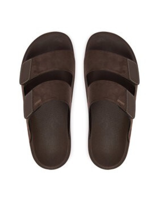 HUGO Klapki Evander 50563303 Brązowy