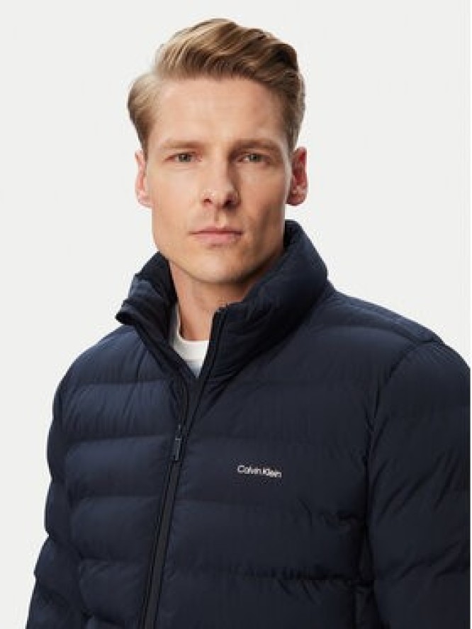 Calvin Klein Kurtka przejściowa Classic LV04LG503G Granatowy Classic Fit