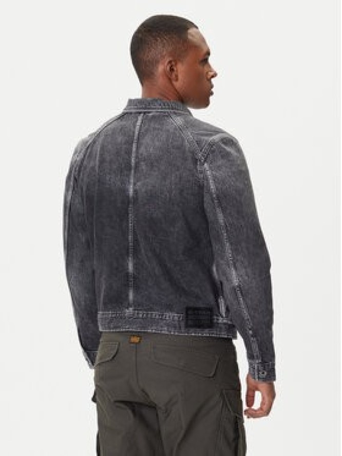 G-Star Raw Kurtka jeansowa D26919-D537 Szary Slim Fit