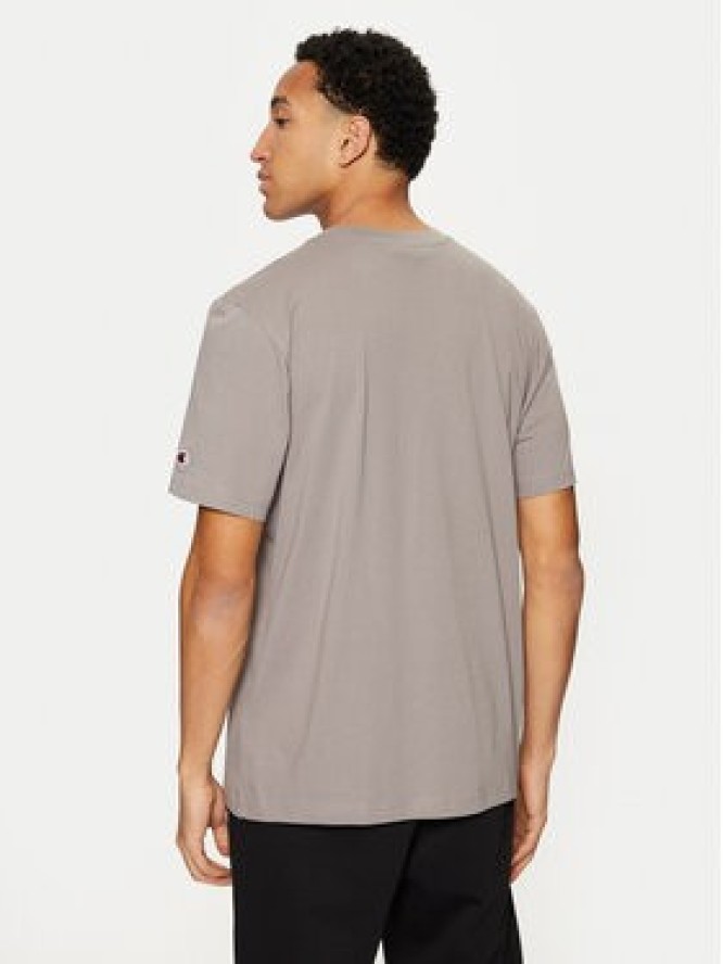 Champion T-Shirt 220278 Szary Standard Fit