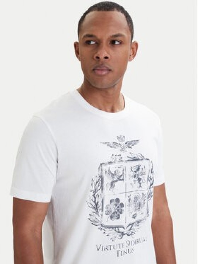 Aeronautica Militare T-Shirt 261TS2540UJ00727 Biały Regular Fit