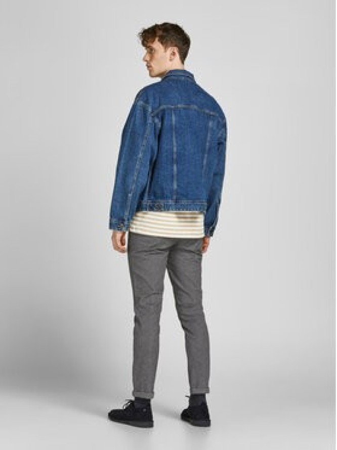 Jack & Jones Chinosy Marco 12206198 Szary Slim Fit