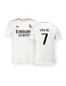 Koszulka unisex kibica Realu Madryt 2024-25 premium, replika- Vini Jr.- 7
