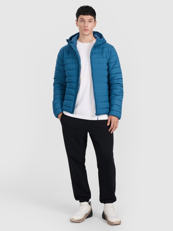 4F Kurtka puchowa z wypełnieniem syntetycznym męska - granatowa L