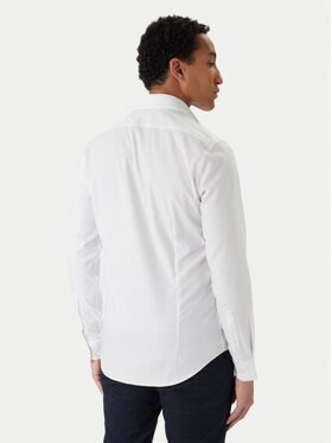 Calvin Klein Koszula LV019EU053 Biały Slim Fit