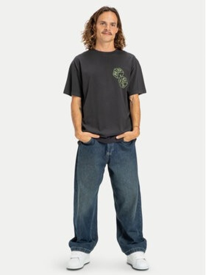 DC Shoes T-Shirt High Rollin EDYZT04367 Czarny Regular Fit