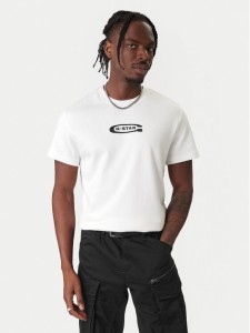 G-Star Raw T-Shirt Old Skool D25967-C812 110 Biały Regular Fit