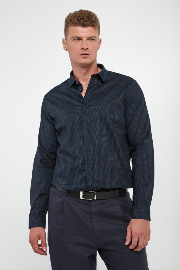 Koszula męska ze wzorem ARMANI EXCHANGE