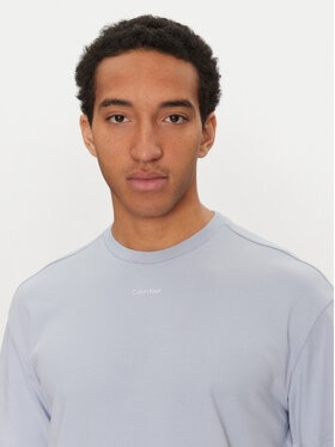 Calvin Klein T-Shirt Nano Logo K10K112487 Niebieski Regular Fit