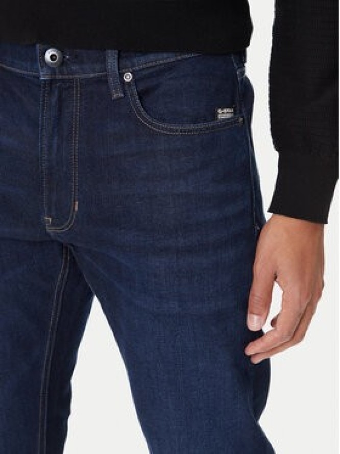 G-Star Raw Jeansy Mosa D23692-C052 Granatowy Straight Fit