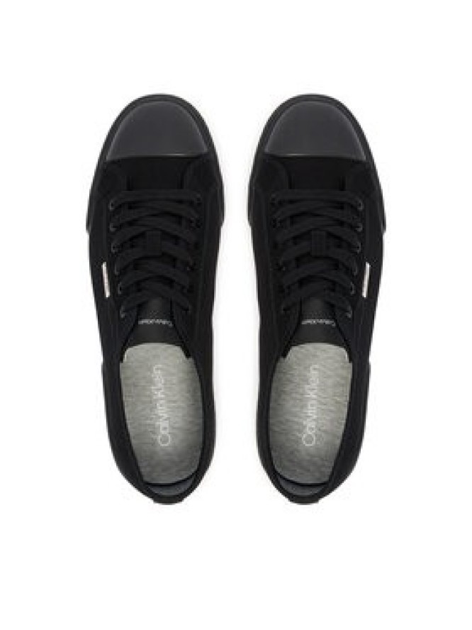 Calvin Klein Trampki Vulc Laceup Cv HM0HM02121 Czarny