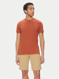 INDICODE T-Shirt Inandorra 41-104 Pomarańczowy Regular Fit