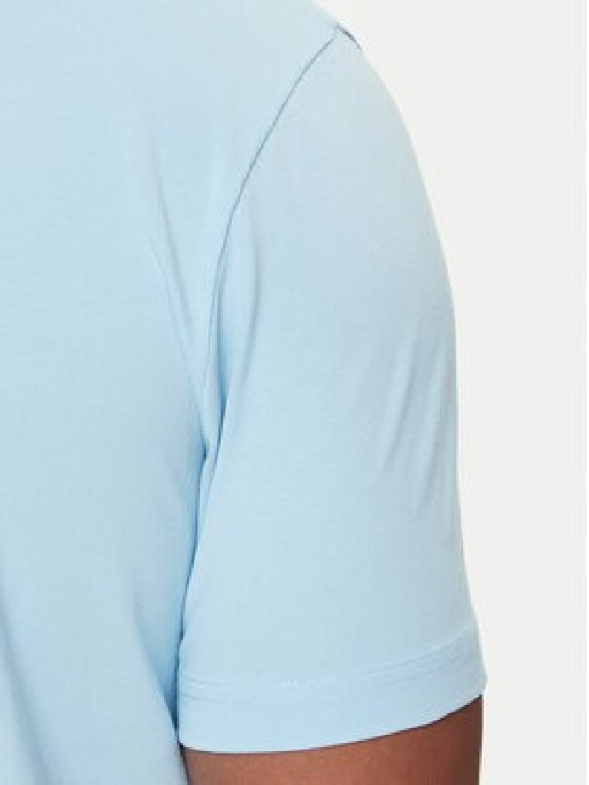 BOSS T-Shirt 50506373 Błękitny Regular Fit
