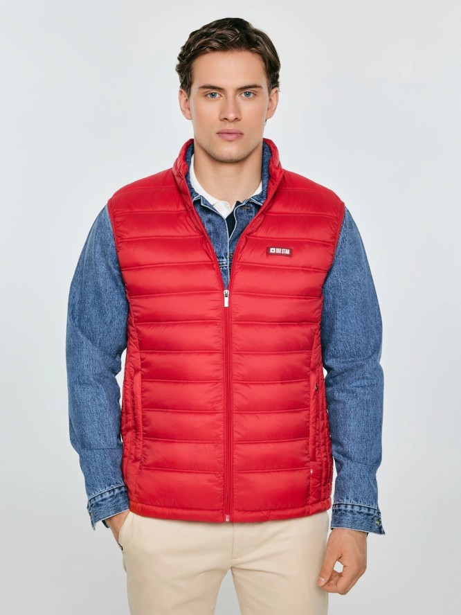 Kamizelka męska pikowana czerwona Jaxoon 603