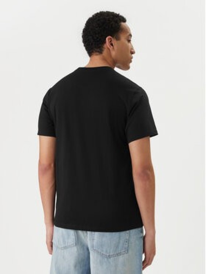 Hunter T-Shirt Halton HARM0019252 Czarny Regular Fit