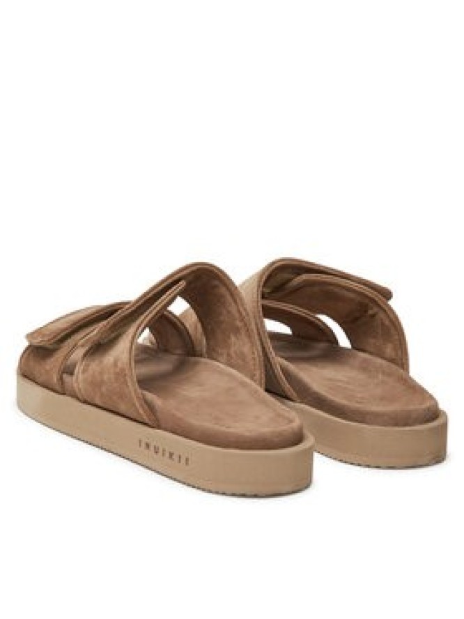 Inuikii Klapki Suede Double Band 50102-510 Beżowy