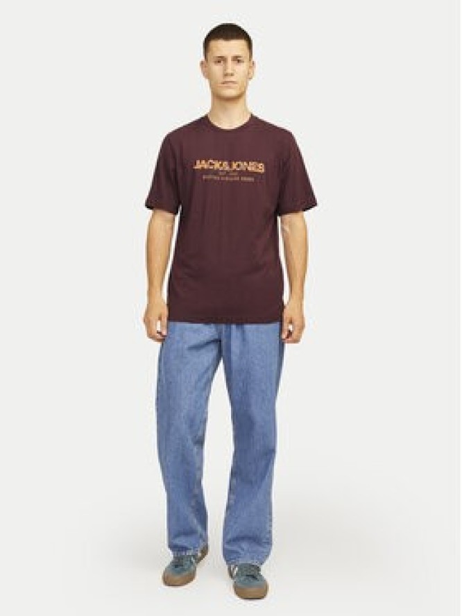Jack & Jones T-Shirt Alvis 12256803 Czerwony Standard Fit