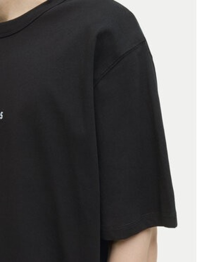 Jack & Jones T-Shirt Meadows Minimal 12283630 Czarny Loose Fit