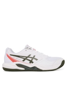 Asics Buty do tenisa Gel-Dedicate 9 Clay 1041A547 Biały