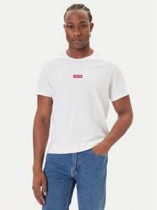 Levi's® T-Shirt Baby Tab 79554-0039 Biały Loose Fit