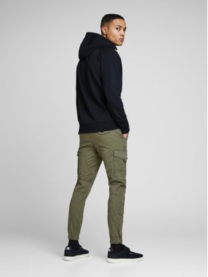 Jack & Jones Spodnie materiałowe Paul Flake 12141844 Zielony Tapered Fit