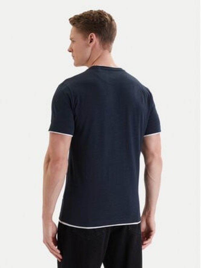 Guess T-Shirt F6GI06 K6XN4 Niebieski Slim Fit