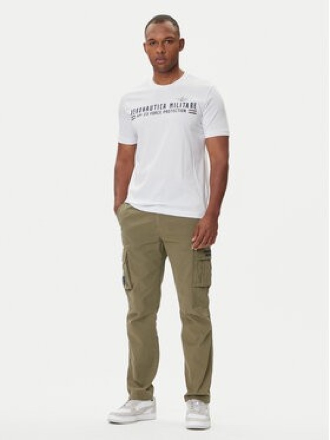 Aeronautica Militare T-Shirt 252TS1942UJ00538 Biały Regular Fit