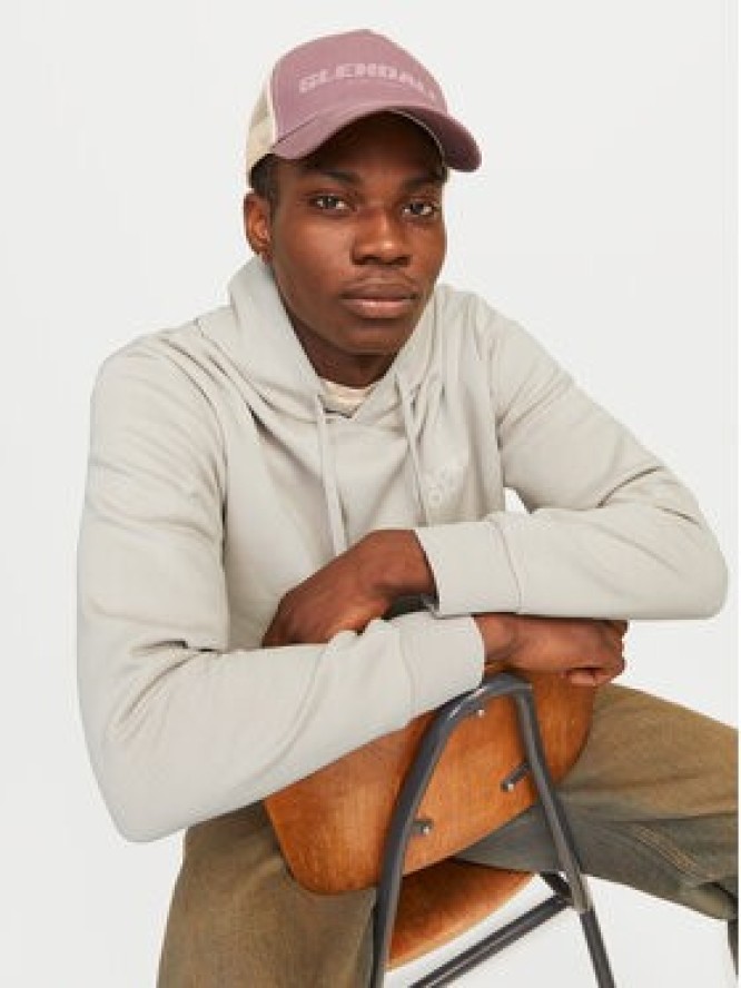 Jack & Jones Bluza Corp Logo 12152840 Beżowy Standard Fit