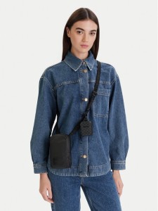 Calvin Klein Saszetka Puffer Utility Phone Crossbody LV04D1115G Czarny