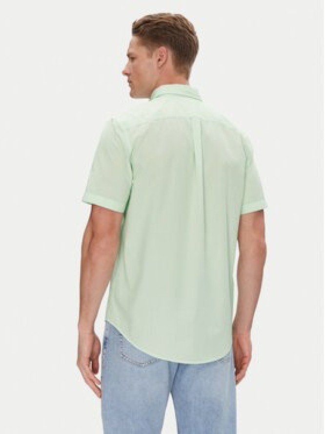 Tommy Hilfiger Koszula MW0MW37584 Zielony Regular Fit