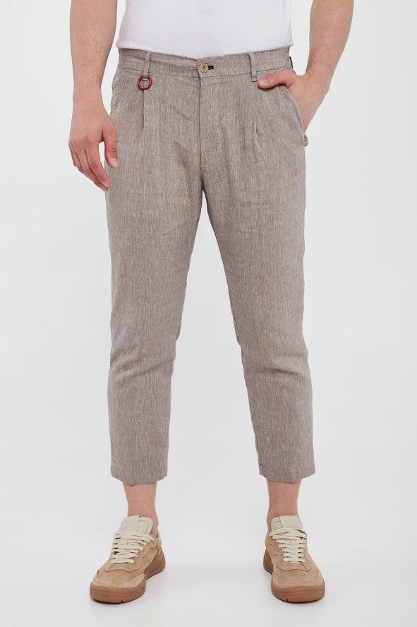 Spodnie męskie lniane Lead2-W JOOP! JEANS
