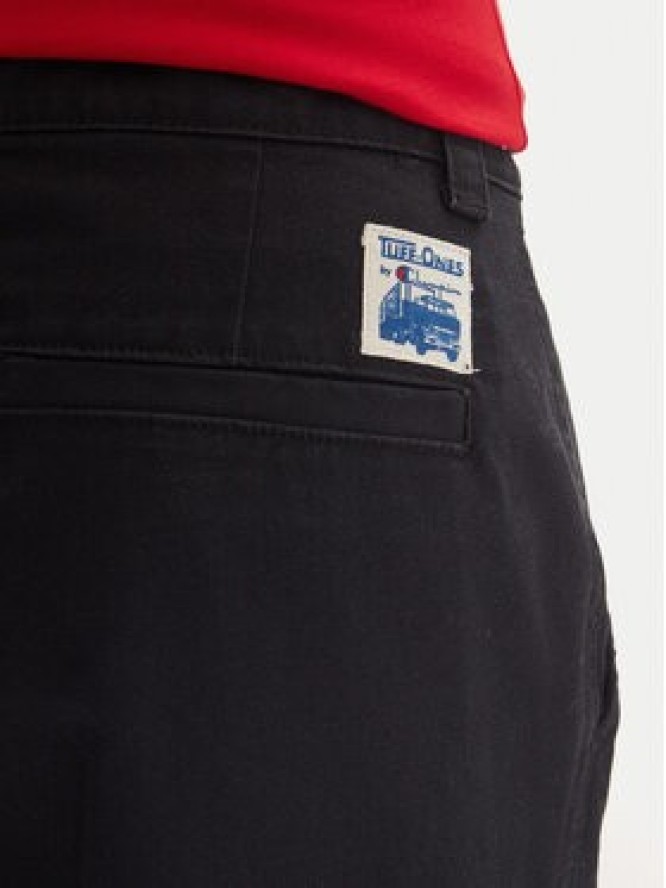 Champion Spodnie materiałowe 220506 Czarny Straight Leg