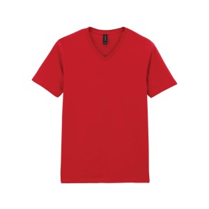 T-shirt z dekoltem w kształcie litery V Gildan Softstyle