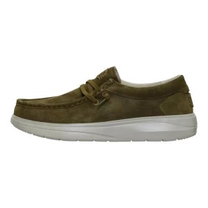 HeyDude Męskie Mokasyny Wally Comf Suede