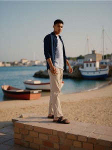 Koszulka w paski - biały