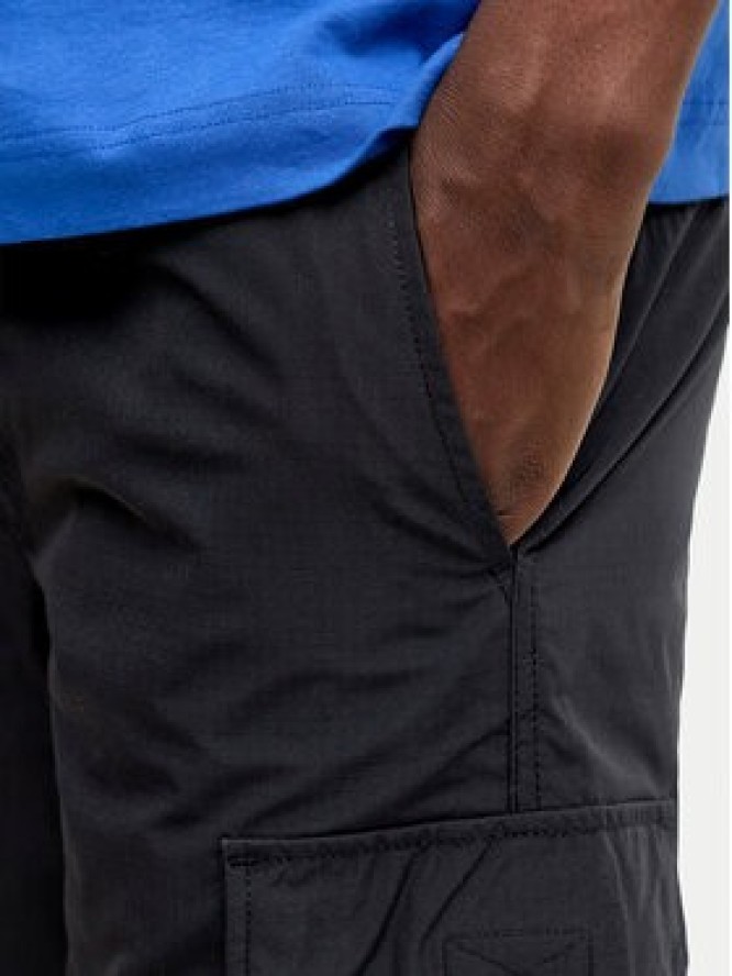 Jack & Jones Szorty materiałowe Cole Ivan 12288611 Czarny Regular Fit