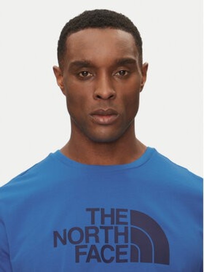 The North Face T-Shirt Easy NF0A8A6C Niebieski Regular Fit