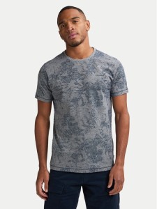 Petrol Industries T-Shirt M-1050-TSR650 Granatowy Regular Fit
