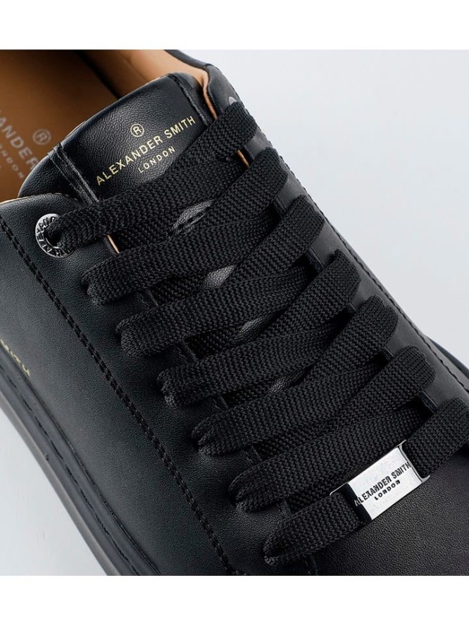 ALEXANDER SMITH Skórzane sneakersy w kolorze czarnym rozmiar: 40
