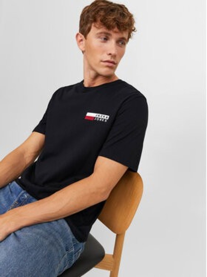 Jack & Jones T-Shirt Corp 12233999 Czarny Standard Fit