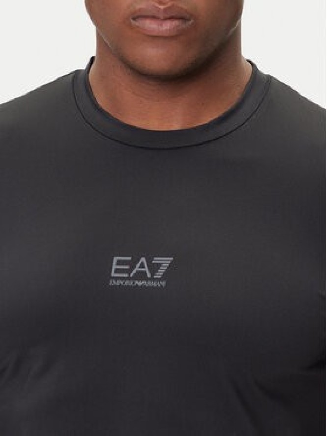 EA7 Emporio Armani T-Shirt 7M000635 AF17770 UC001 Czarny Slim Fit