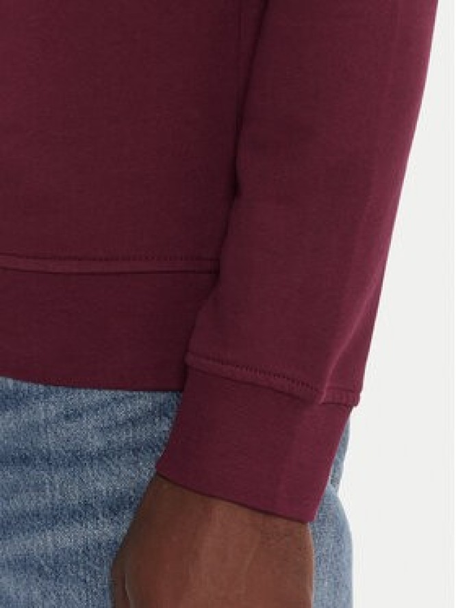 KARL LAGERFELD Bluza 705091 554917 Bordowy Regular Fit