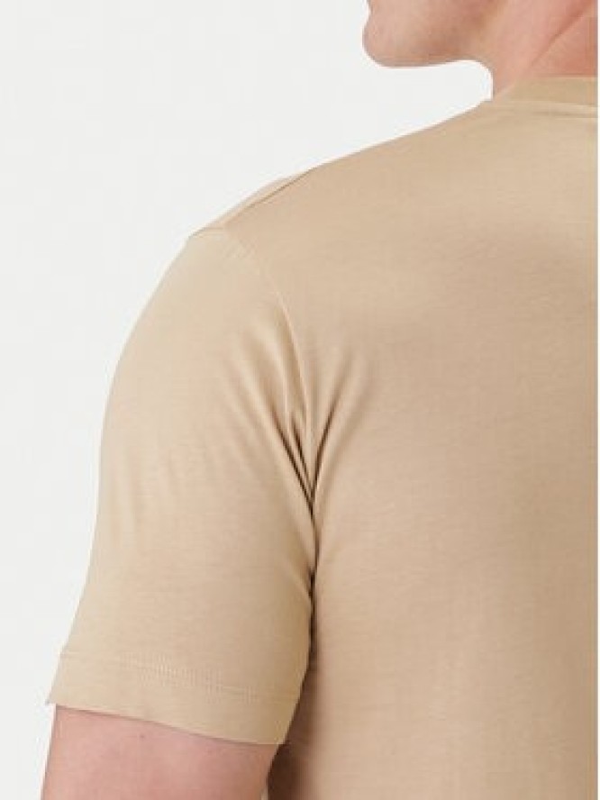 KARL LAGERFELD T-Shirt 755060 562242 Beżowy Regular Fit