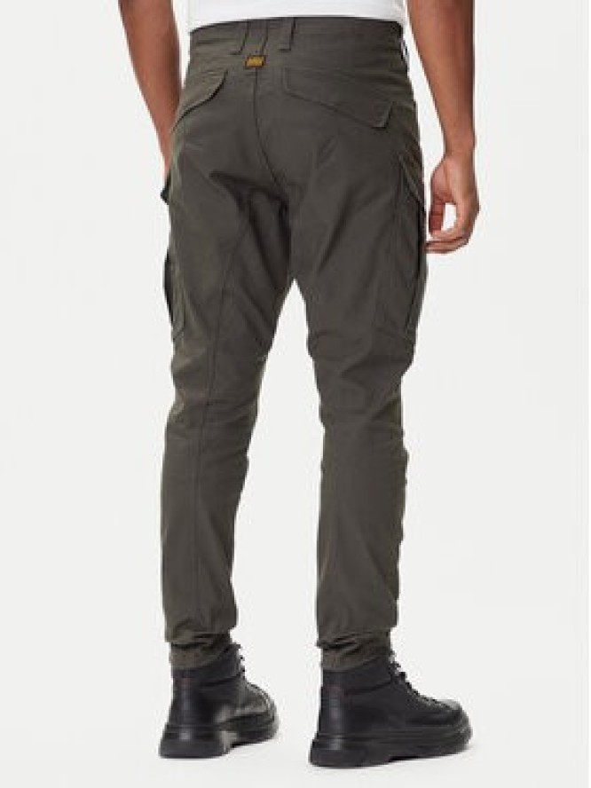 G-Star Raw Spodnie materiałowe Zip Pocket 3D D24307-E172 Zielony Skinny Fit